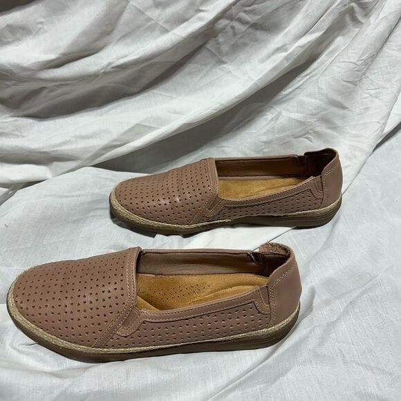 Clarks Collection Espadrille Slip-Ons - Elaina Ruby - Picture 3 of 6